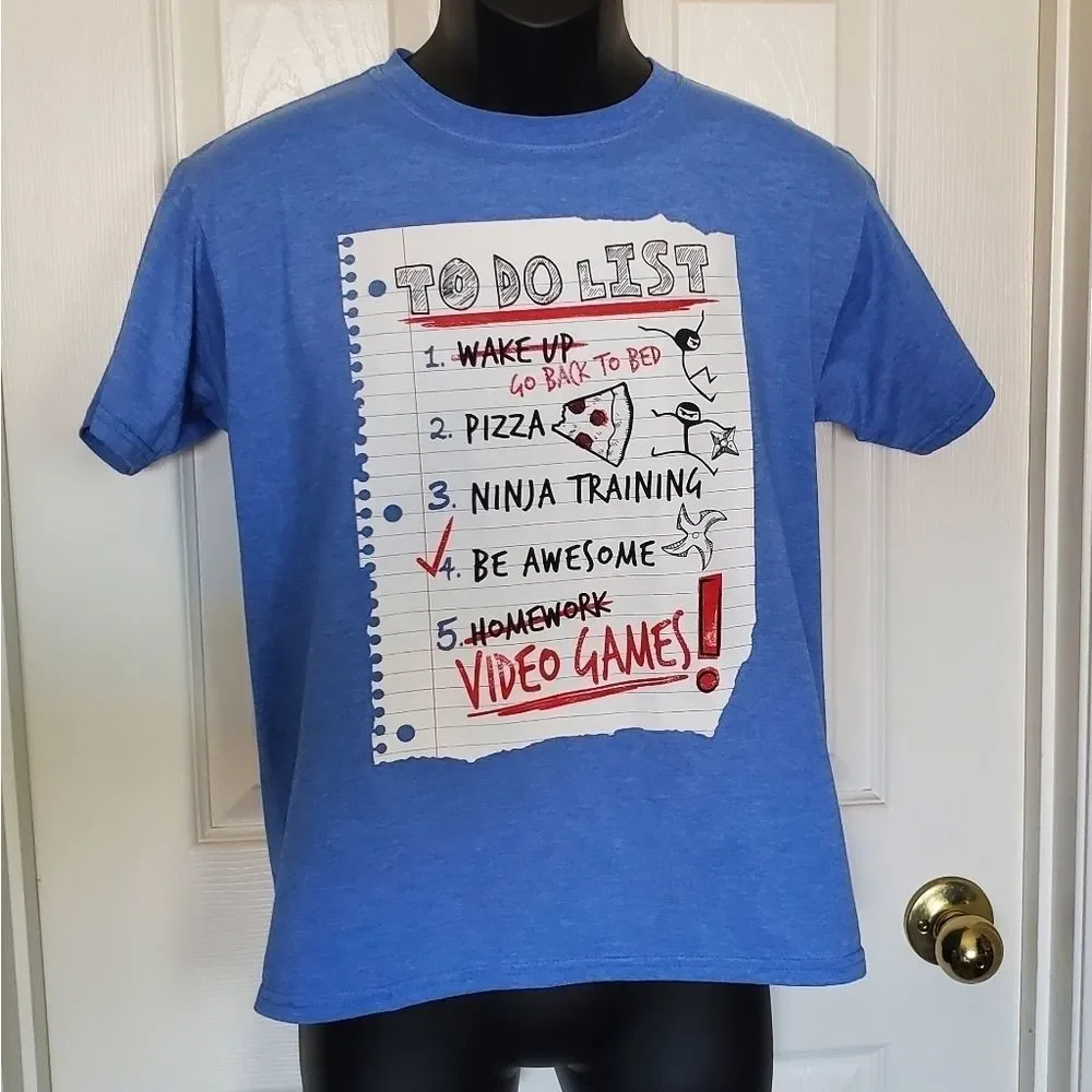 TSHIRT "TO DO LIST" DESIGN - Picture 1 of 4